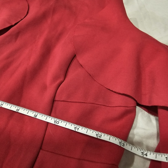 Beautiful Red Off The Shoulder Free People Dress - Picture 8 of 10